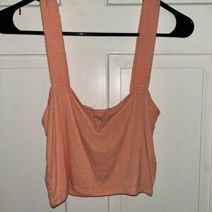Peach Sleeveless Women's Top